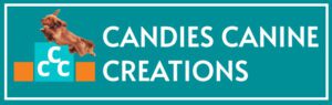 Candies Canine Creations- Wide Logo with Border